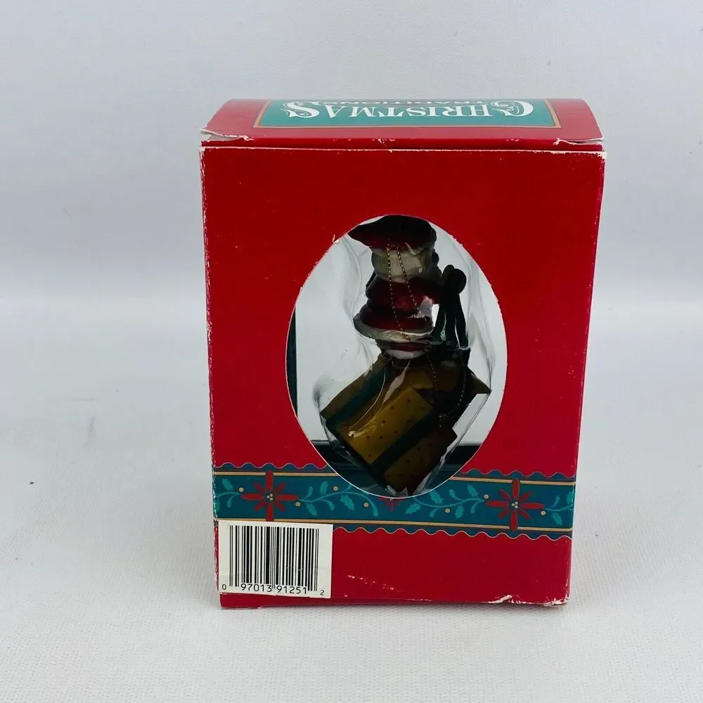 Matrix Christmas Traditions Santa Claus &‎ Jack in the Box Collectible Ornament